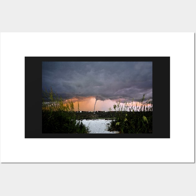 Waterspout Wall Art by dltphoto